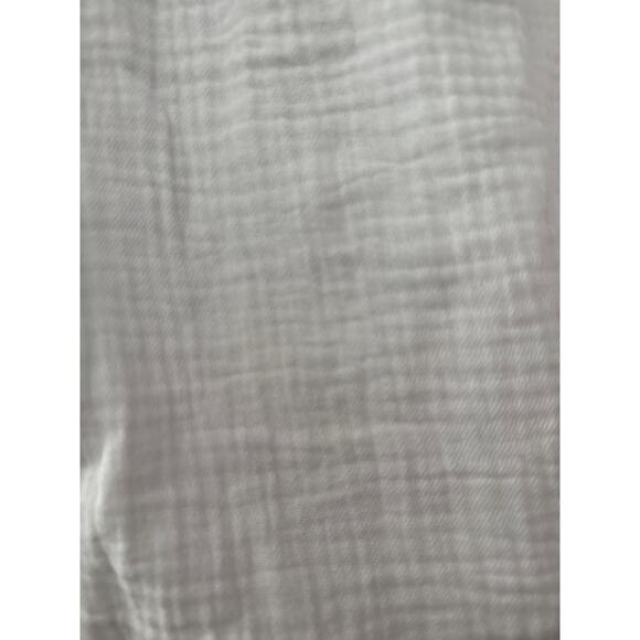 J.Crew Petite Long-Sleeve Gauzey Tie-top in Bright White Size XXSP - Picture 10 of 11